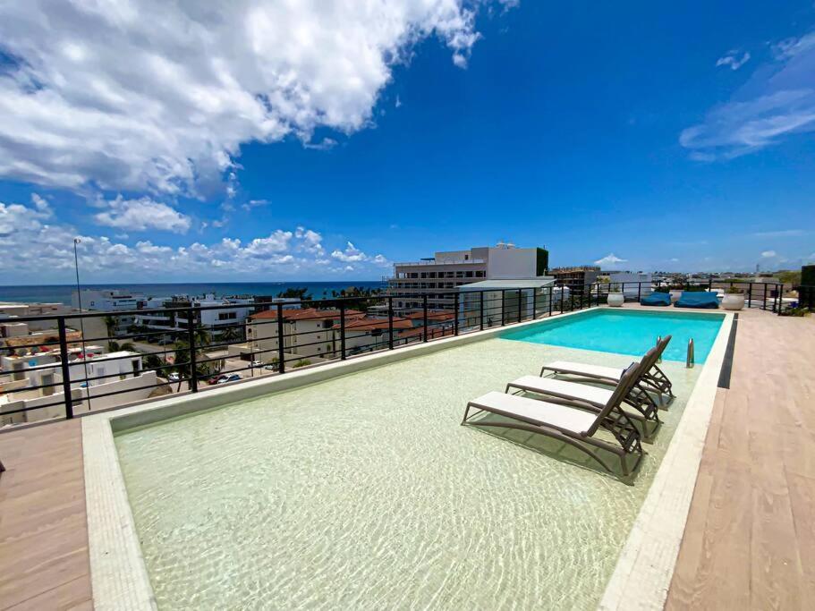 Beautiful + Luxury + Ocean View + Pool Playa del Carmen Exterior foto