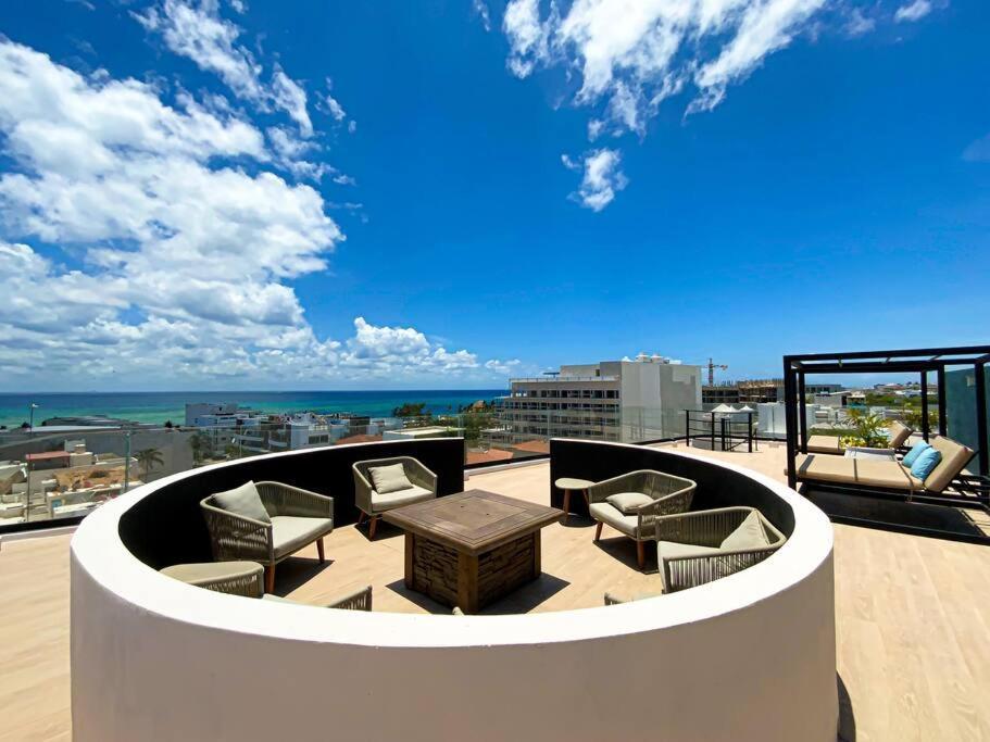 Beautiful + Luxury + Ocean View + Pool Playa del Carmen Exterior foto