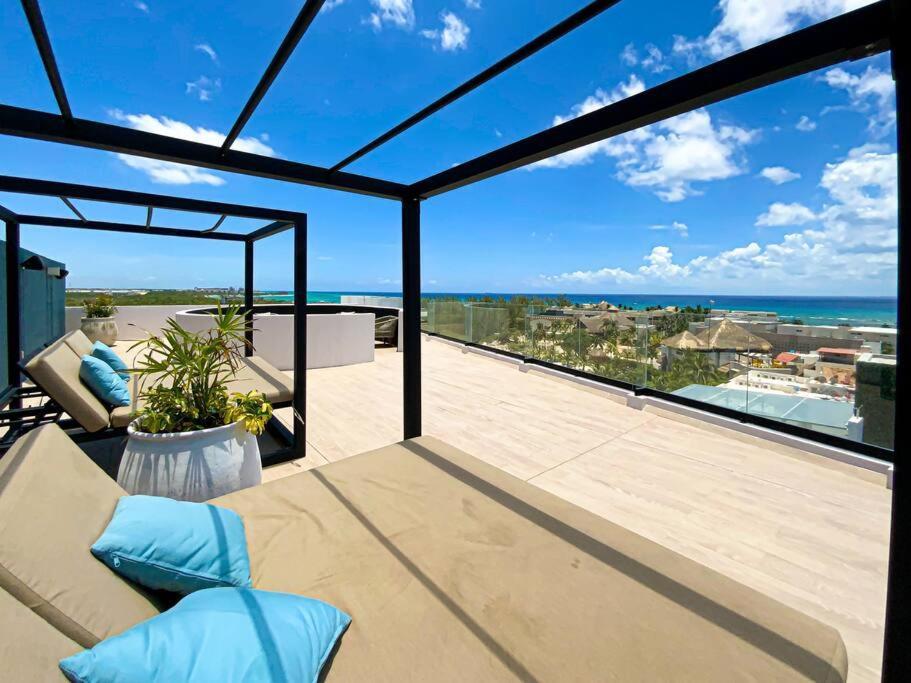 Beautiful + Luxury + Ocean View + Pool Playa del Carmen Exterior foto