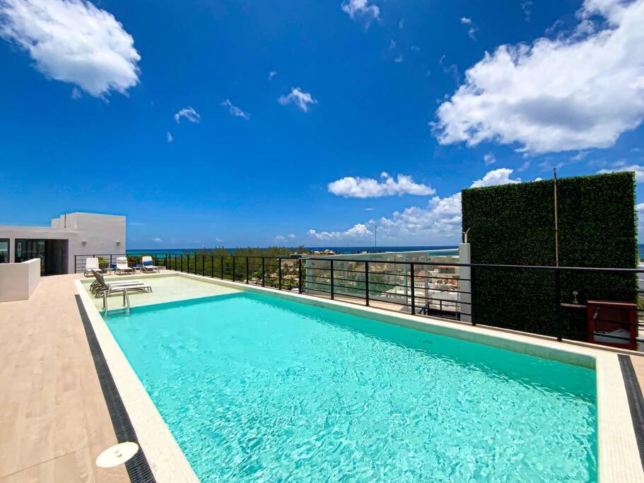 Beautiful + Luxury + Ocean View + Pool Playa del Carmen Exterior foto