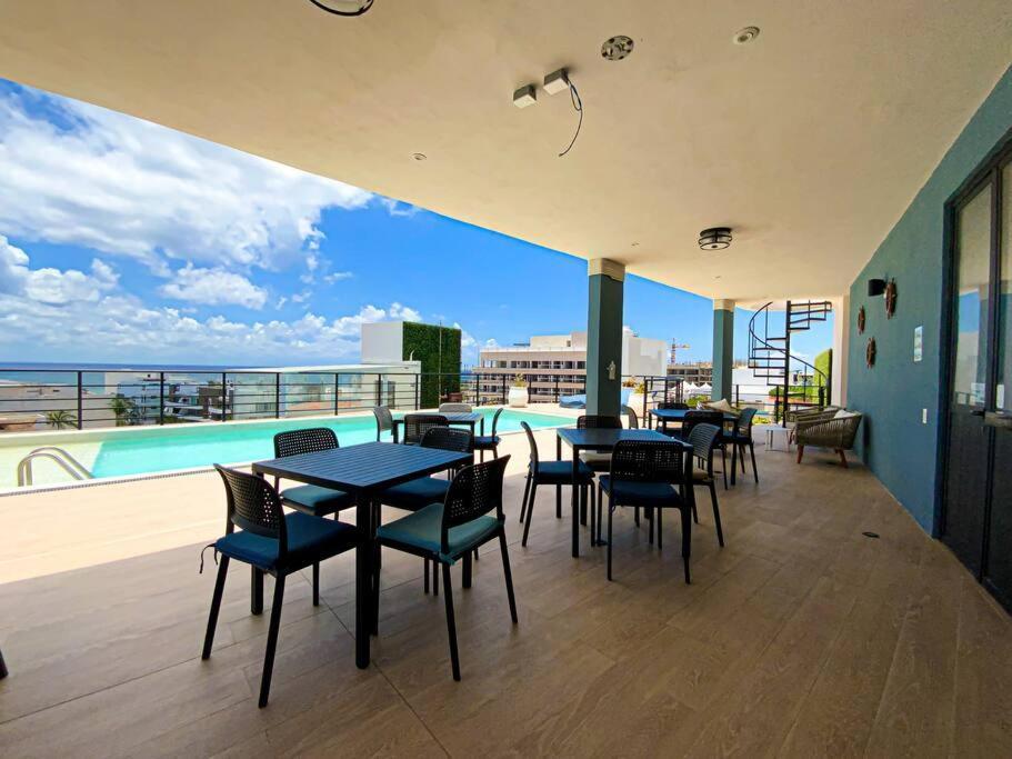 Beautiful + Luxury + Ocean View + Pool Playa del Carmen Exterior foto