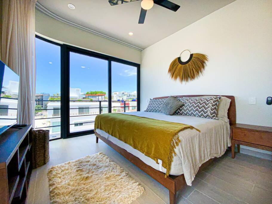 Beautiful + Luxury + Ocean View + Pool Playa del Carmen Exterior foto