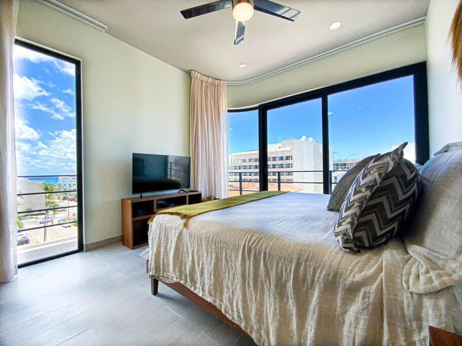 Beautiful + Luxury + Ocean View + Pool Playa del Carmen Exterior foto